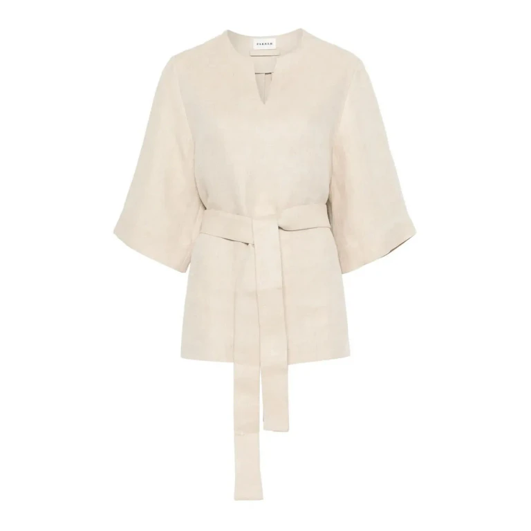 P. A.R. O.S. H. Pull À Col V - Beige