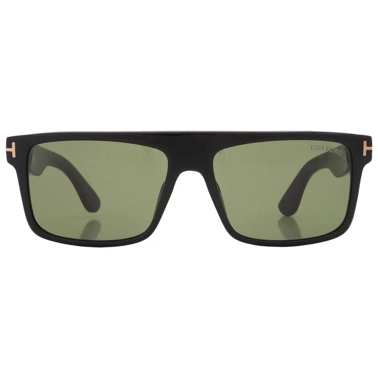 Tom Ford Philippe Green Browline Mens Sunglasses FT0999 01N 58