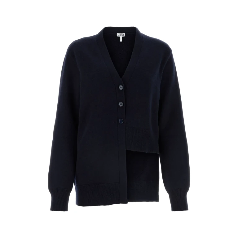 Loewe Midnight Blue Cashmere Cardigan