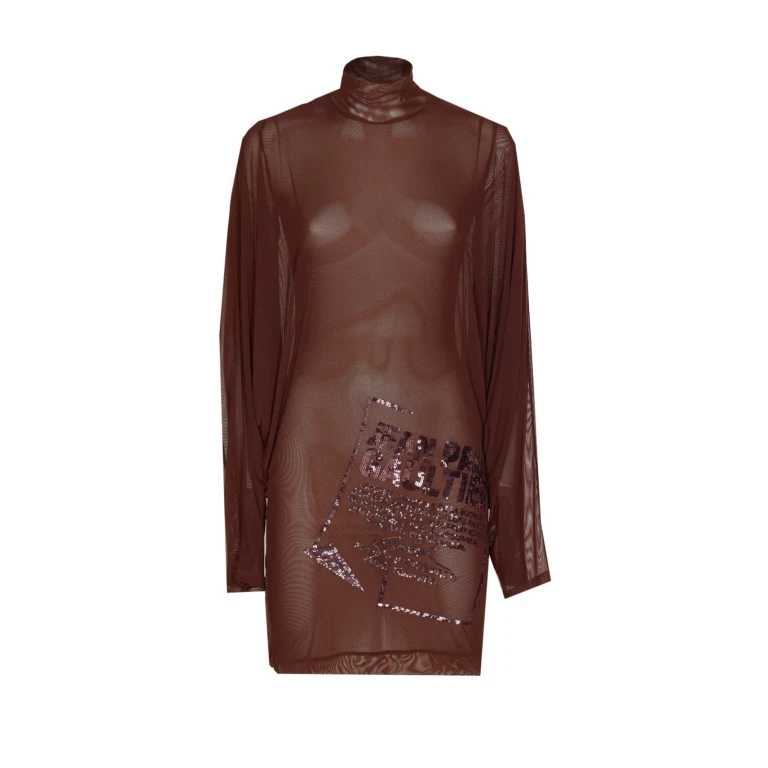 Jean Paul Gaultier Robe Courte - Rouge