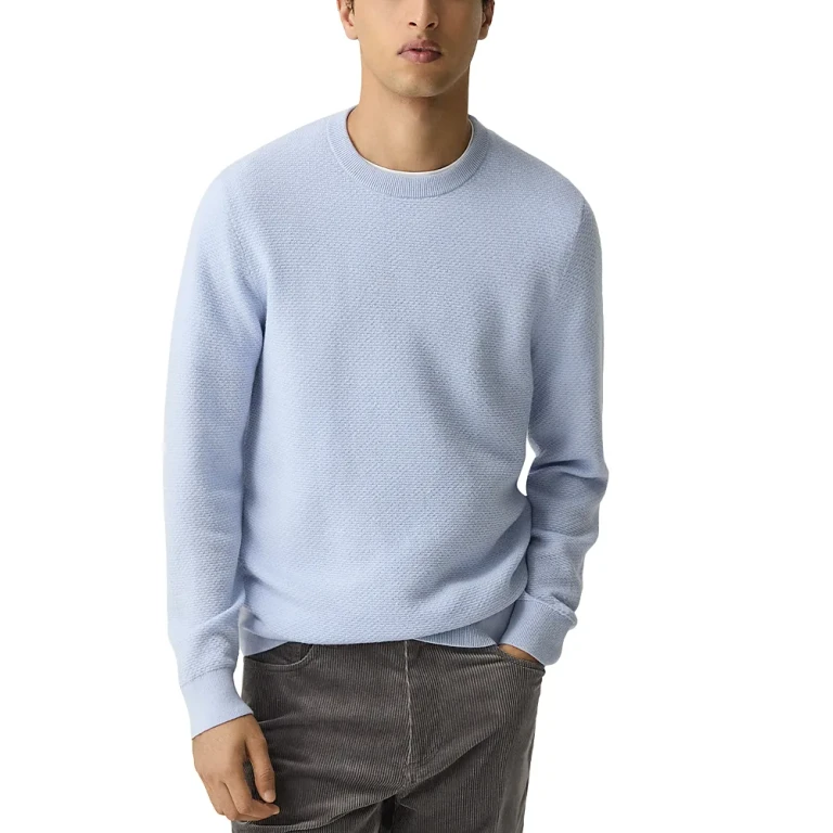 Theory Maden Textured Crewneck Sweater