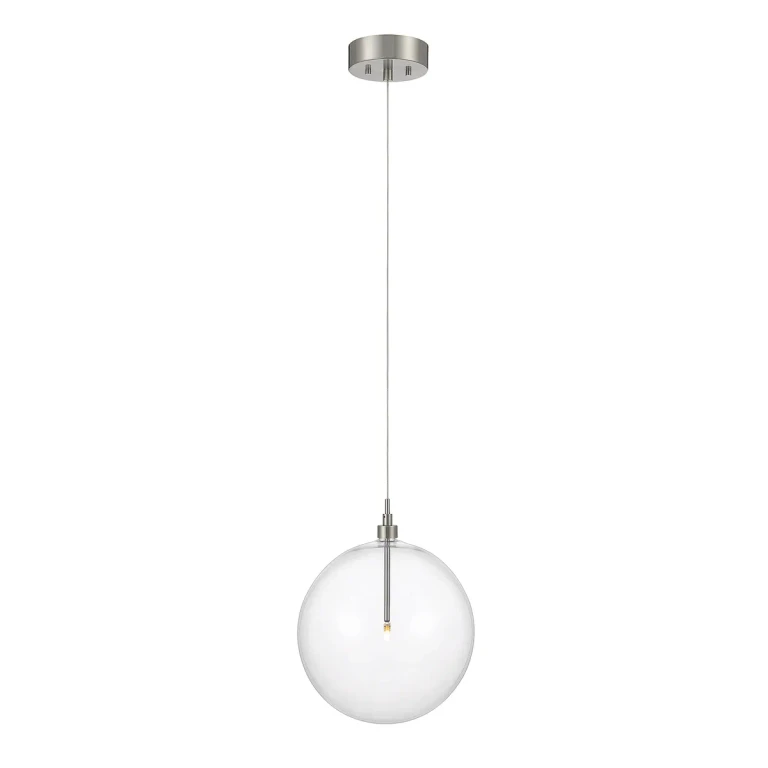 Trade Winds Minimus 1-Light Pendant in Brushed Nickel