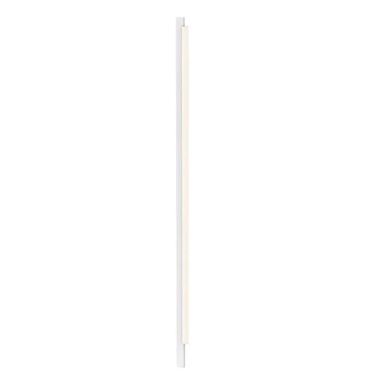 Satin White LED Wall Lamp from the Keel Collection