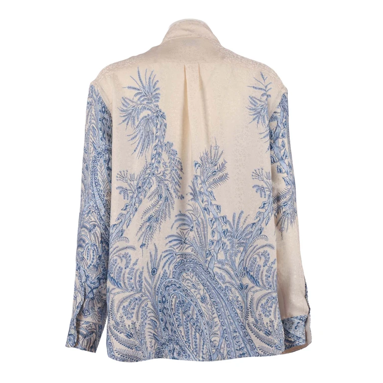 Etro SHIRT Light Blue Cotton