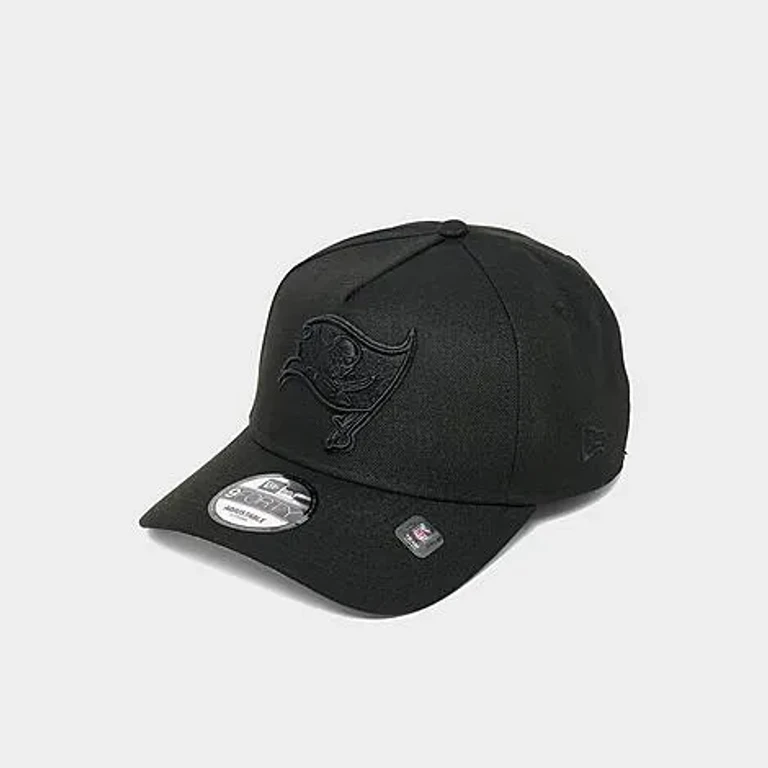 New Era Tampa Bay Buccaneers NFL 9FORTY A-Frame Snapback Hat in Black