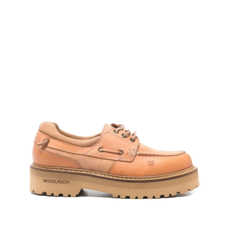 Woolrich Rock Leather Boat Shoes