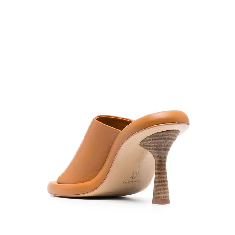 Paloma Barcelò Sandals Yellow Sole: Calf Leather - Women
