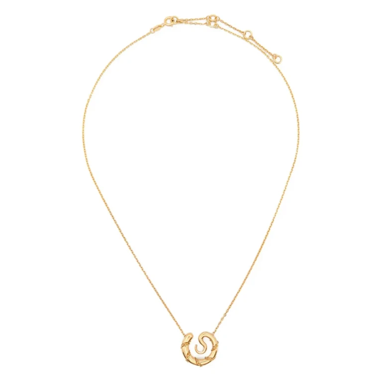 Panconesi Serpent Medallion Chain Necklace