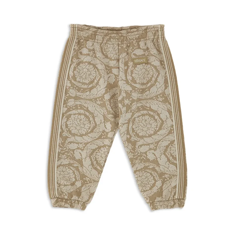 Versace Unisex Barocco Kids Jacquard Fleece Sweatpants - Baby, Little Kid