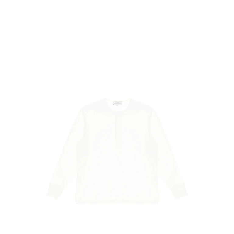 T-shirt Henley a maniche lunghe Studio Nicholson