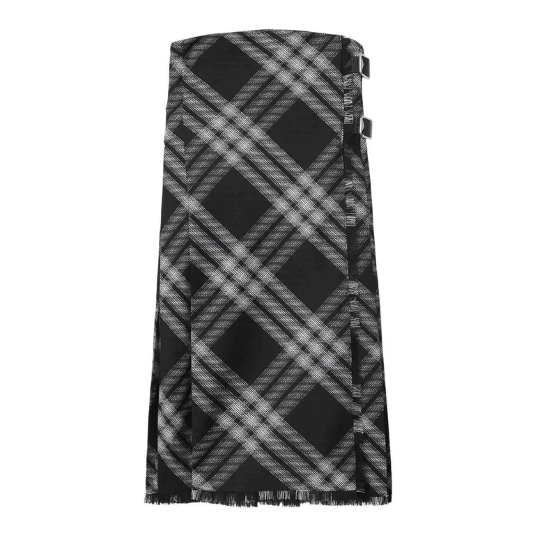 Robe Burberry longueur genou - Noir