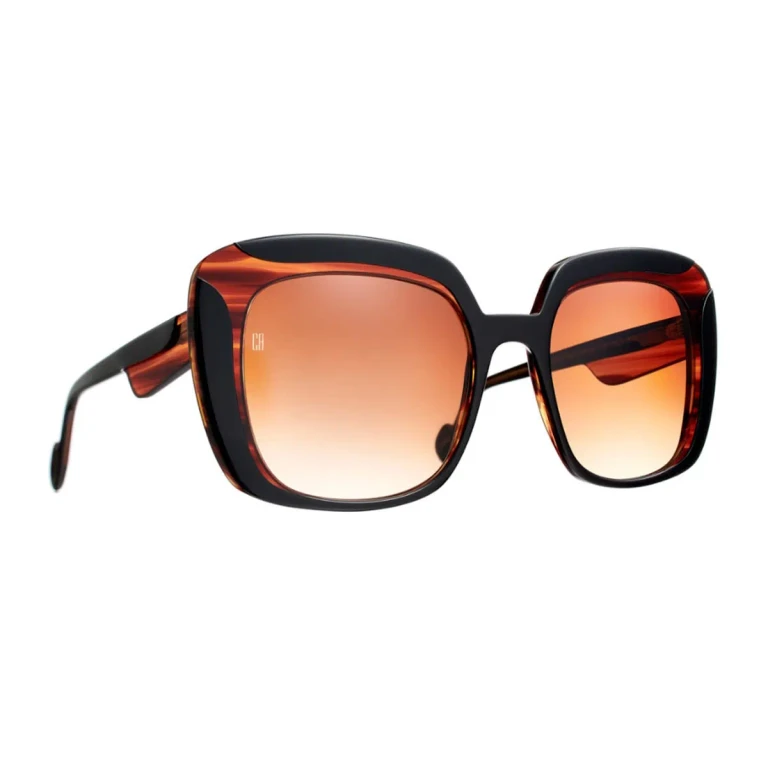 Caroline Abram Ocilia 671 Noir/ écaille Sunglasses