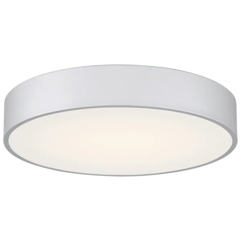 Satin LED Flush Mount from the Como Collection