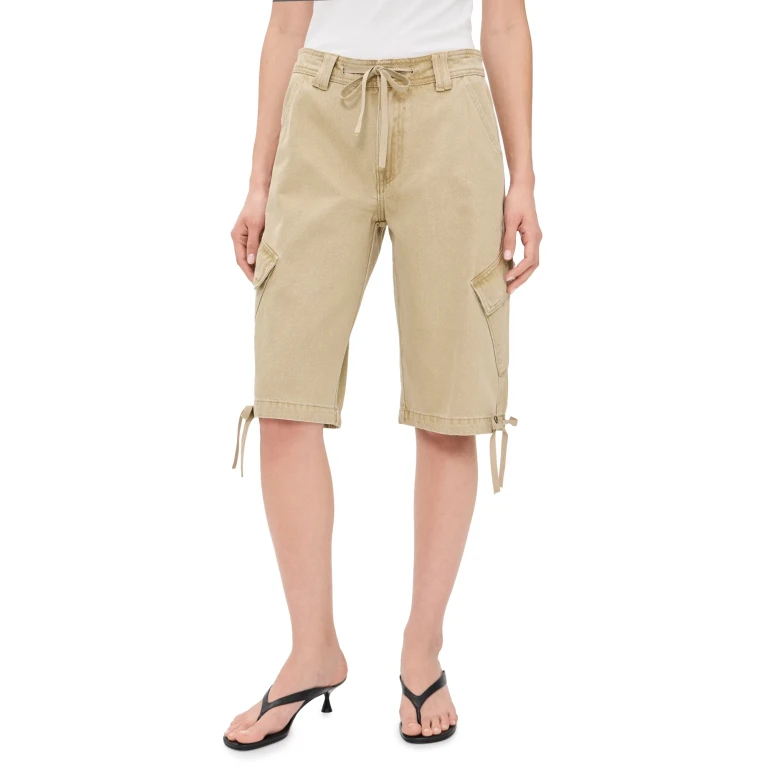Lioness Apres Capri Shorts Stone S