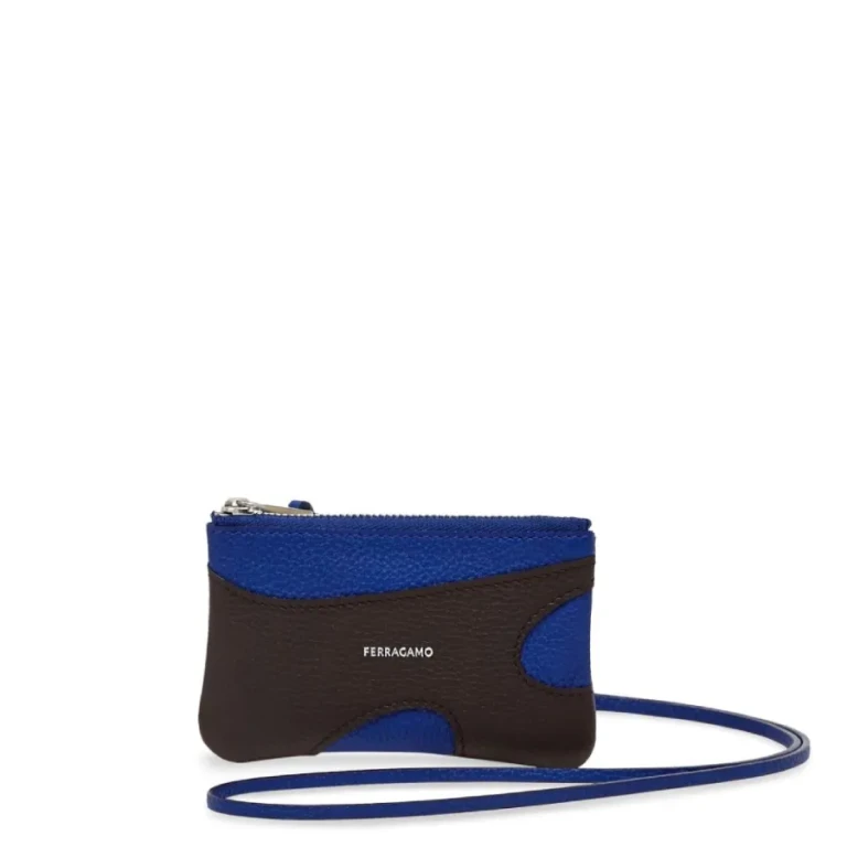 Ferragamo Logo Stamp Leather Cardholder