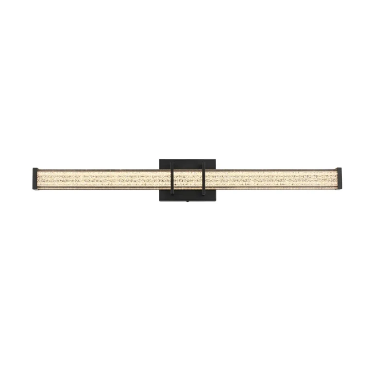 Black LED Wall Sconce from the Ivaan Collection