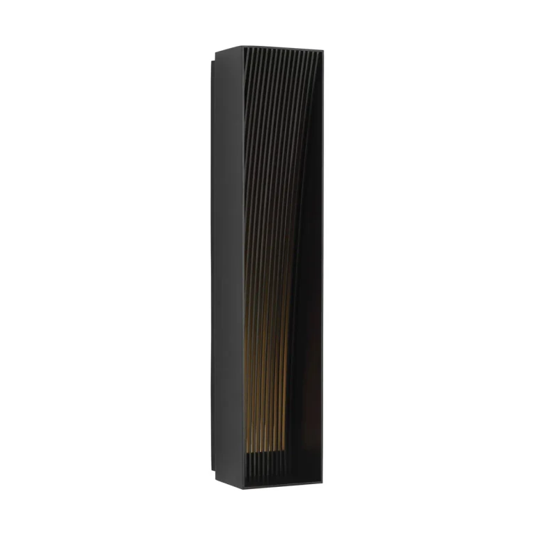 Outdoor Black LED Outdoor Wall Mount from the Strum Collection