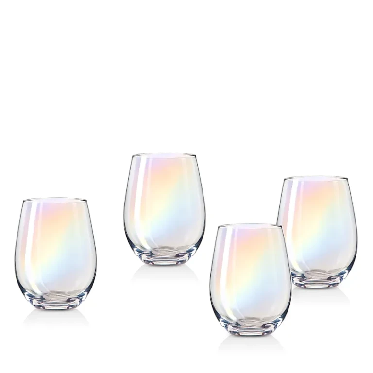 Godinger Monterey Stemless Wine Glass, Set of 4