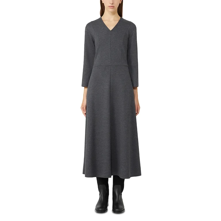 Max Mara Orione Dark Grey Dress