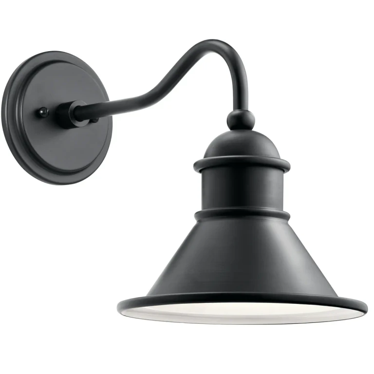 Northland 12" Outdoor Wall Sconce in Black