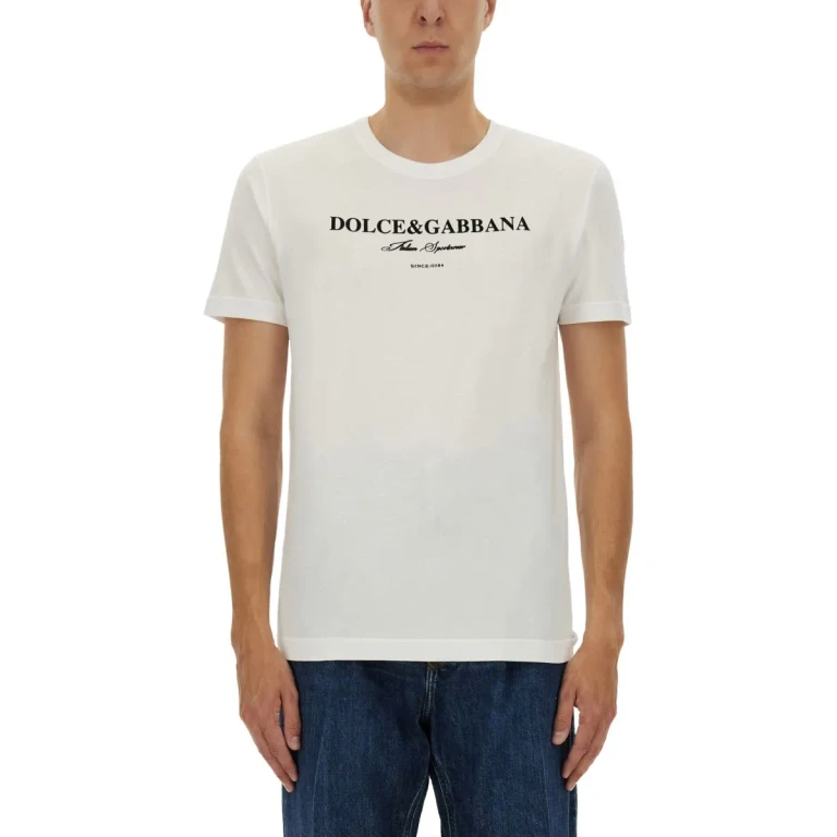 Dolce & Gabbana Cotton T-shirt With Print