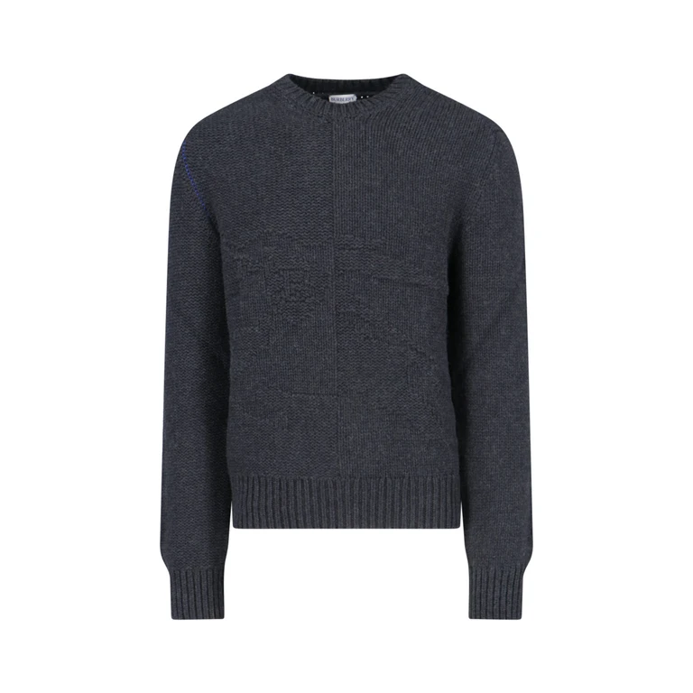 Burberry Slate Cashmere Sweater Brisk Exterior: Maglieria - Men
