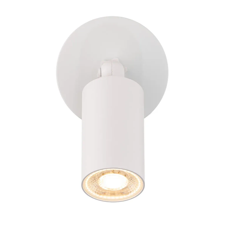 White LED Wall Sconce from the Cylinder Collection