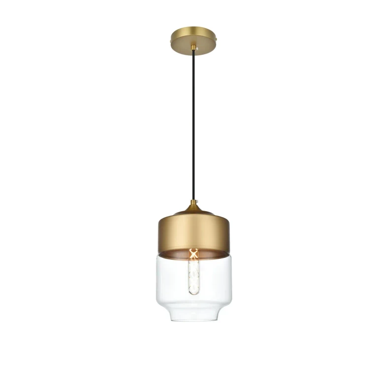 Satin Gold Pendant from the Ashwell Collection