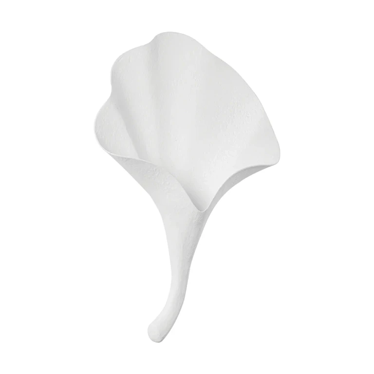 Gesso White Wall Sconce from the Nolita Collection