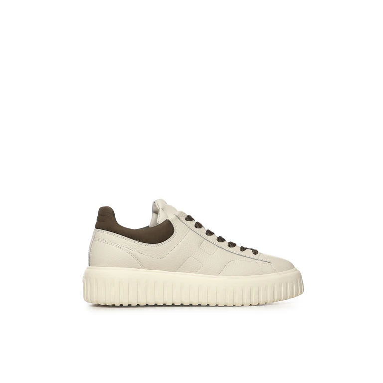 Hogan Sneakers White Nappa Leather - Men