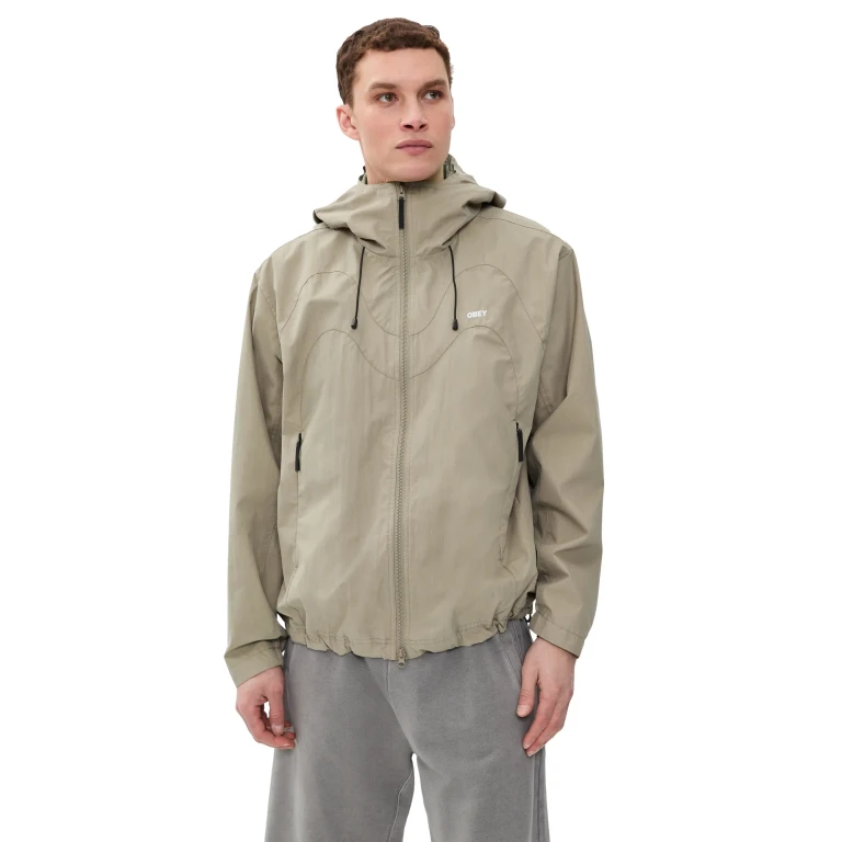 Obey Obey Sota Shell Jacket Mermaid M