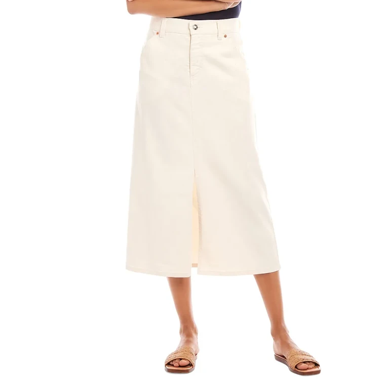 Karen Kane Denim Midi Skirt