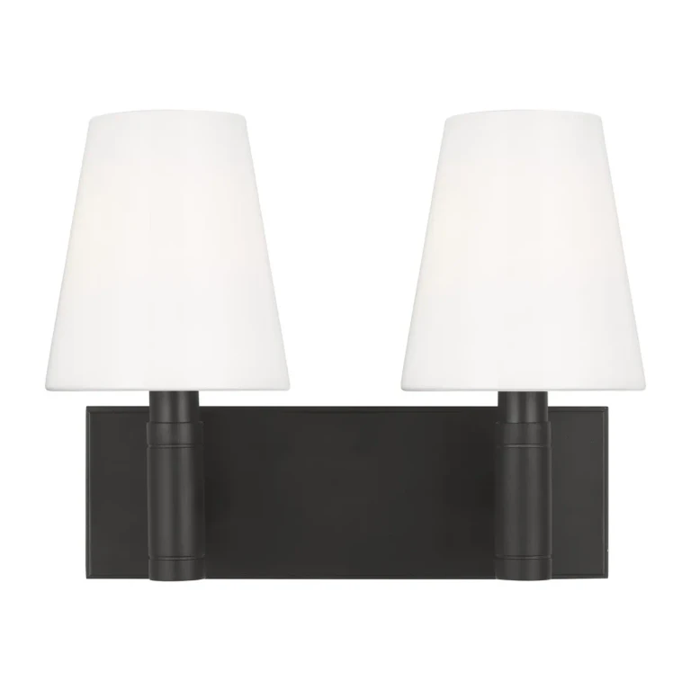 Aged Iron Bathroom Vanity Light from the Beckham Classic Collection