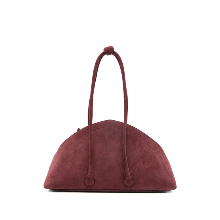 Federico Cina Suede Shoulder Bag