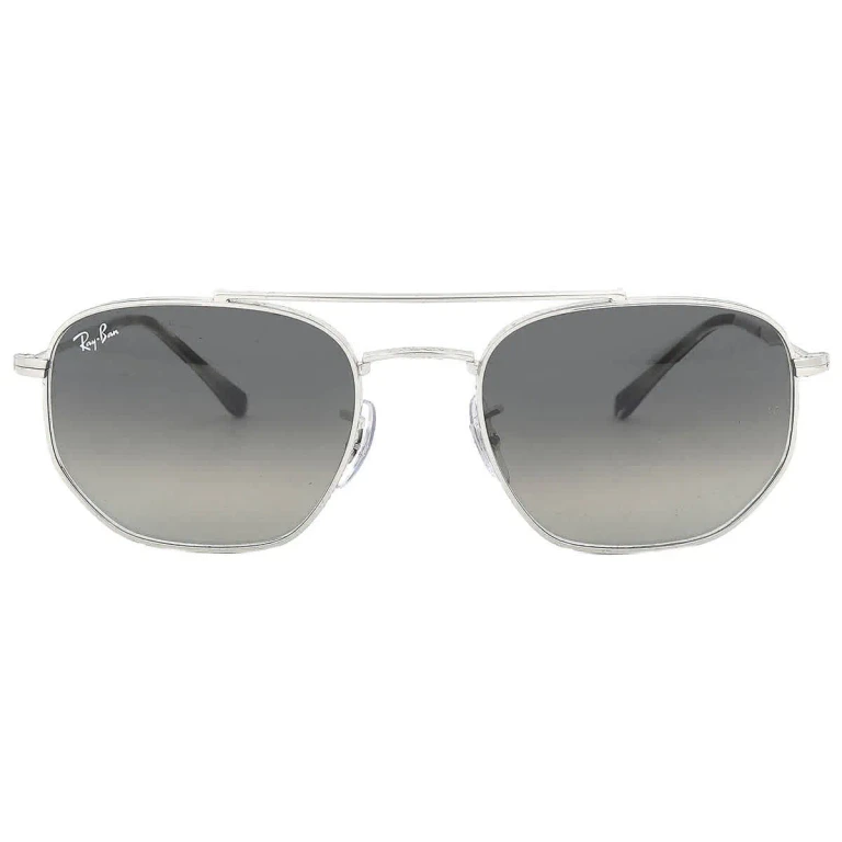 Ray Ban Grey Gradient Irregular Unisex Sunglasses RB3707 003/71 54