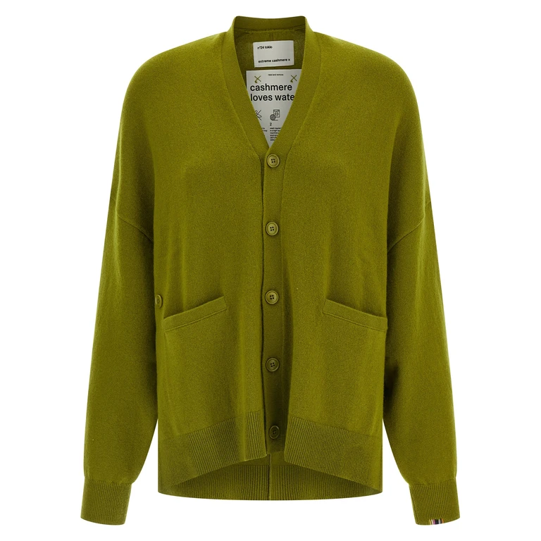 Extreme Cashmere N°24 Tokio cardigan Green Sweater, Cardigans - Women