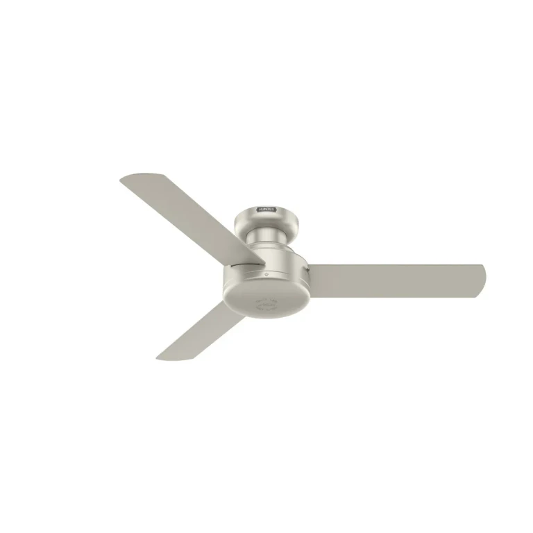 Matte Nickel 44"Ceiling Fan from the Presto Collection