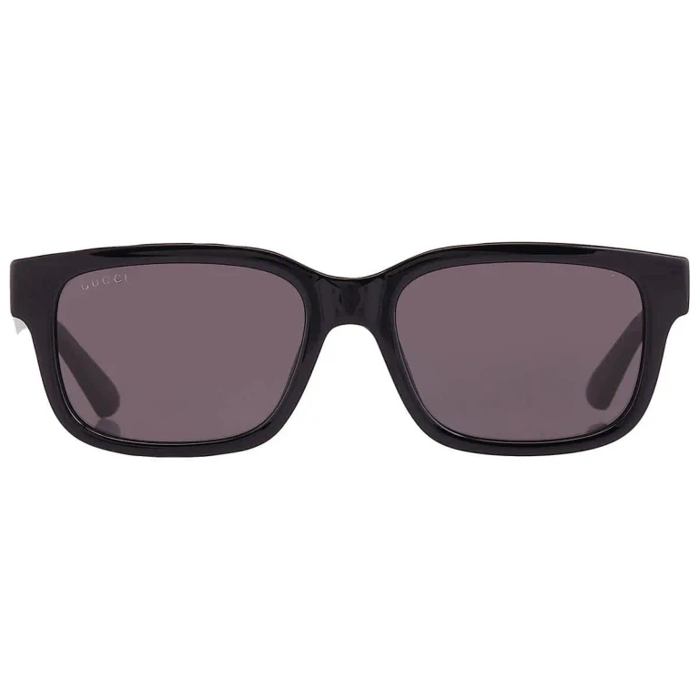 Gucci Grey Rectangular Mens Sunglasses GG1583S 001 56