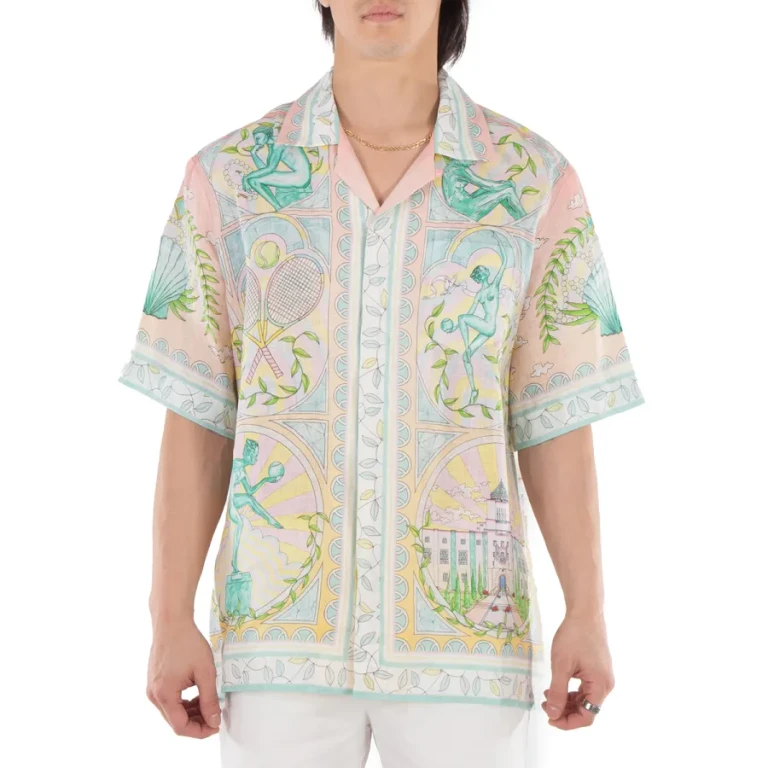 Casablanca Mens Vase Linen Shirt