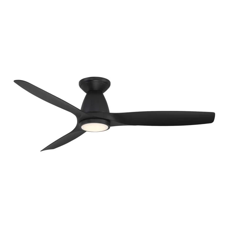 Matte Black 54"Ceiling Fan from the Skylark Collection