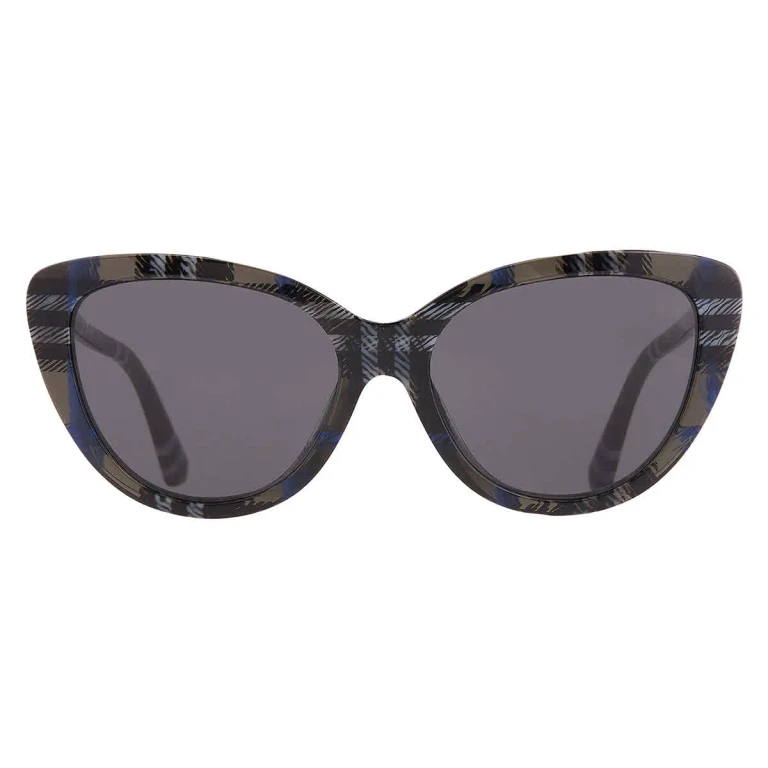 Burberry Dark Grey Cat Eye Ladies Sunglasses BE4457 416687 55