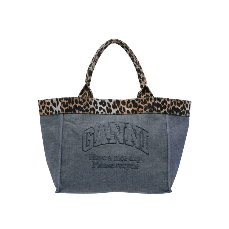 Ganni Sac Cabas - Bleu