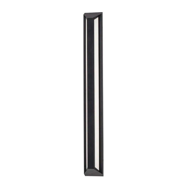 Black LED Outdoor Wall Sconce from the Fulton Collection