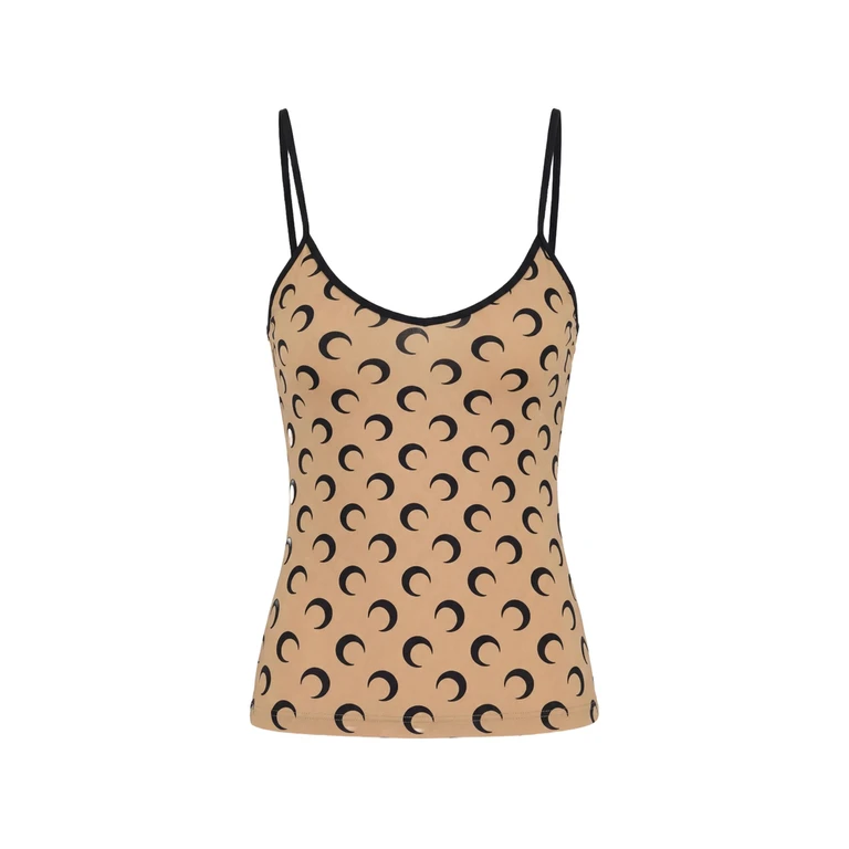 Haut en jersey imprimé lune Marine Serre