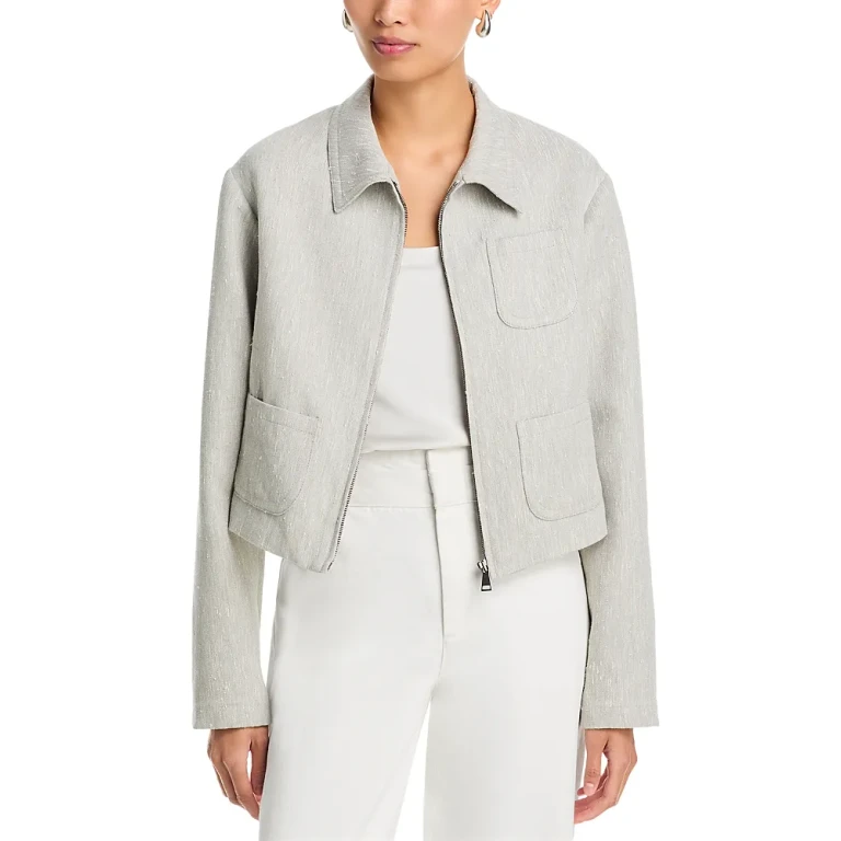 Fabiana Filippi Textured Zip Jacket
