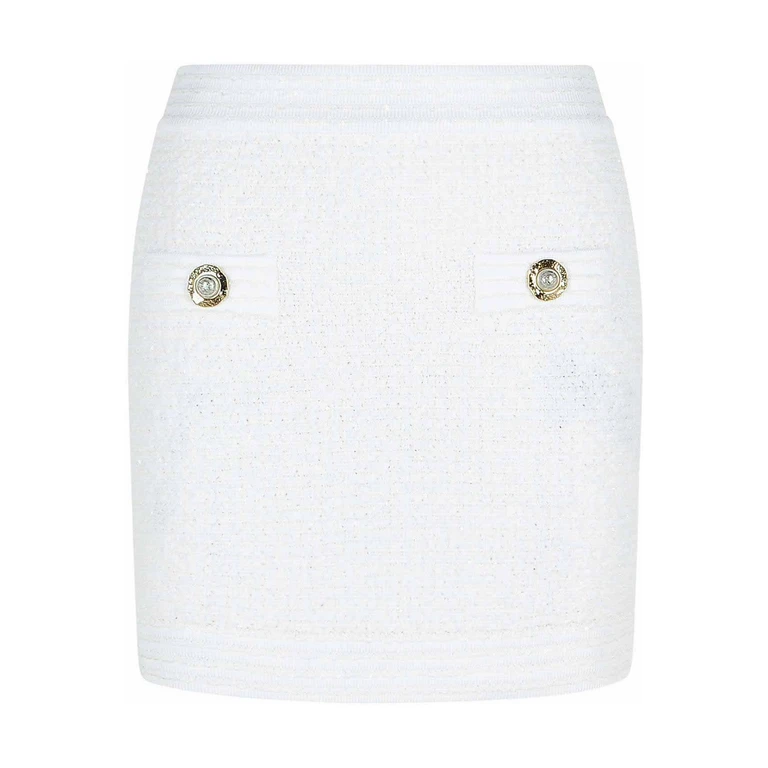 Mini-jupe Balmain - Beige
