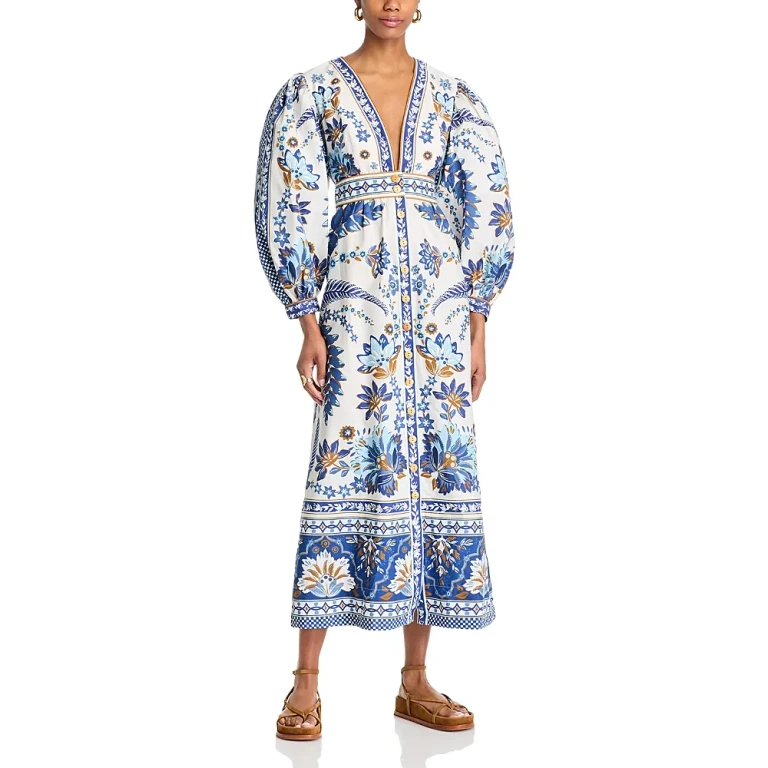 Farm Rio Ana Tapestry Maxi Dress - Exclusive