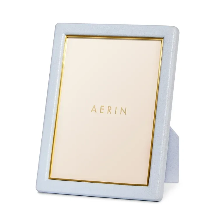 Aerin Piero Leather Frame, 5 x 7
