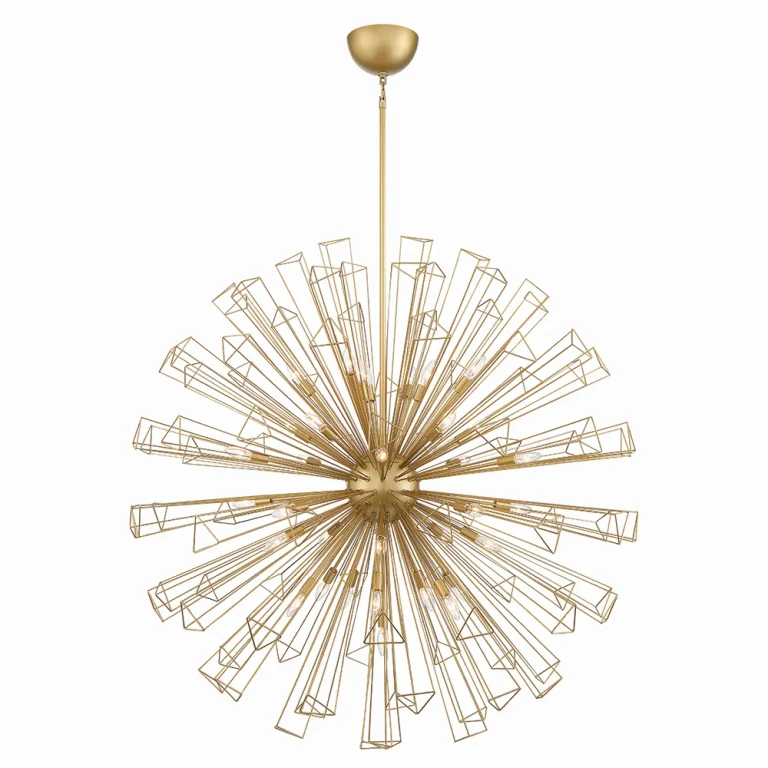 Dendelio 35-Light Chandelier in Gold
