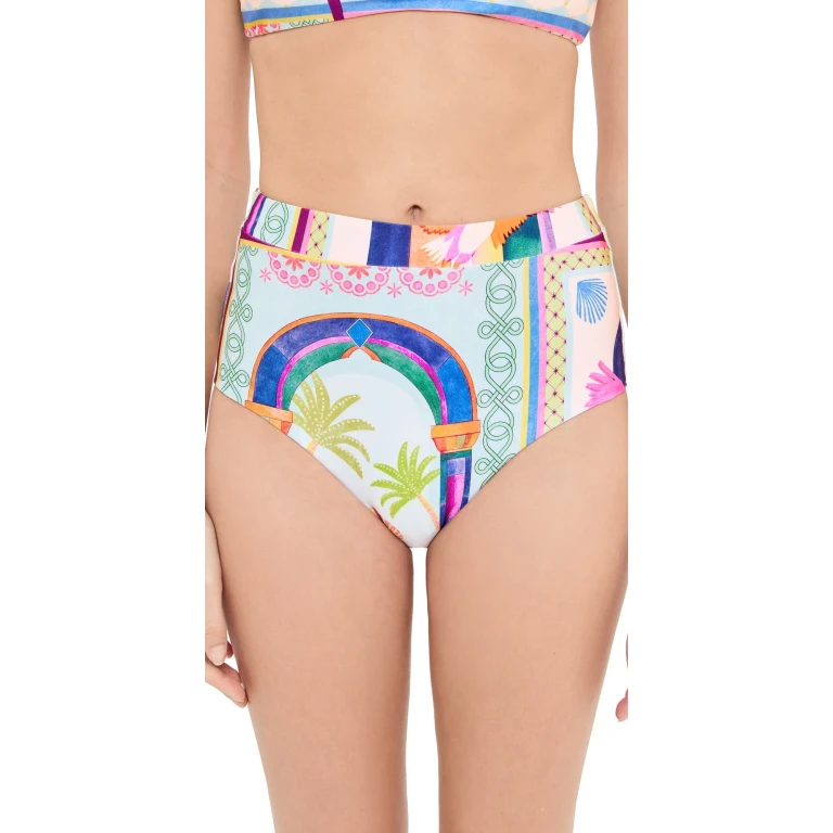 MINKPINK Elysia High Waisted Bottoms Paradiso S